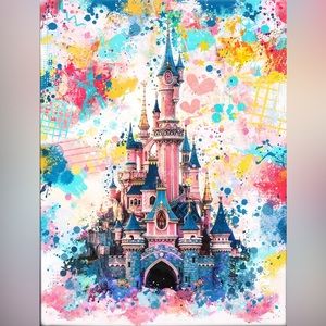Magic Castle DIY 5D Full Round Drill Diamond Painting